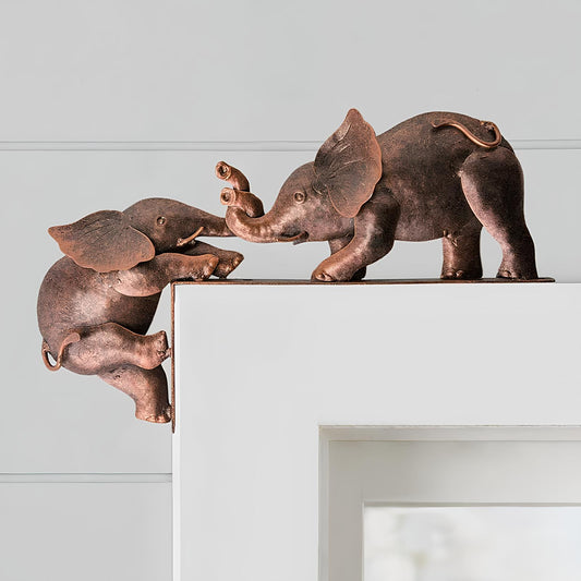 Elephants Resin Figurine - Homevalley.co.uk