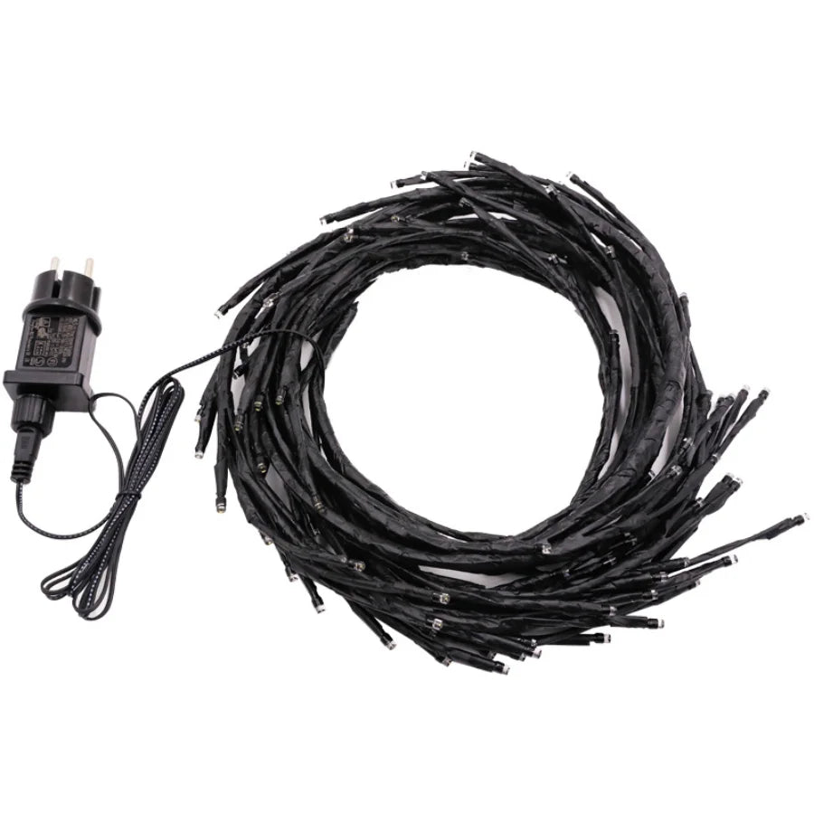 Enchanted Willow Vine Lights - Flexible DIY Garland for Christmas, Room, Wall, Wedding Party Decor,144 LEDs 7.5FT - Homevalley.co.uk