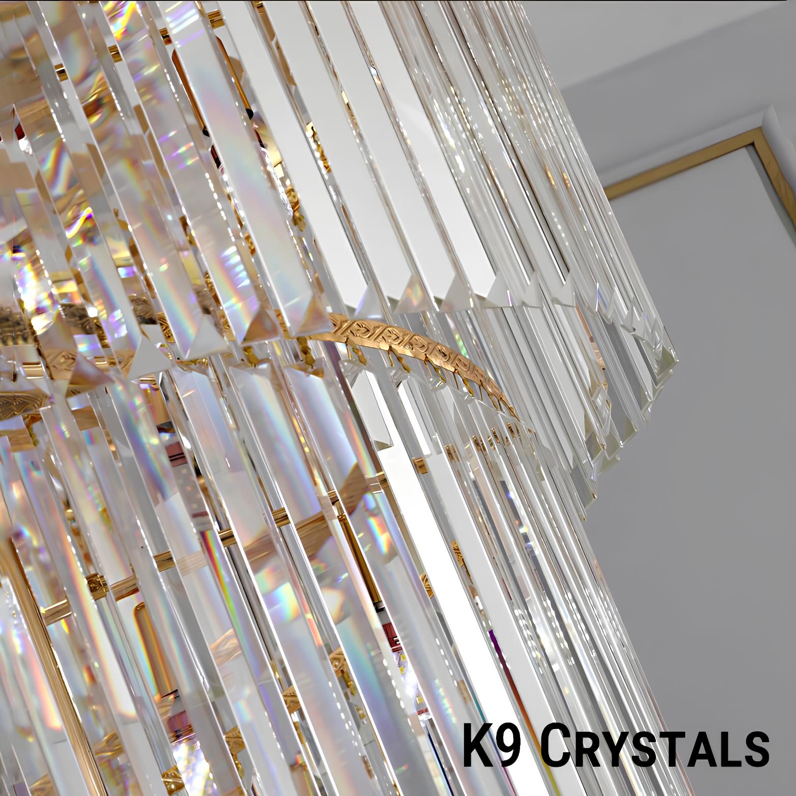 Exquisite Luxury Staircase Crystal Chandelier - Homevalley.co.uk