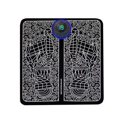 Feet Massager Pad, 8 Modes, 19 Level Relaxation, USB Charging - Homevalley.co.uk