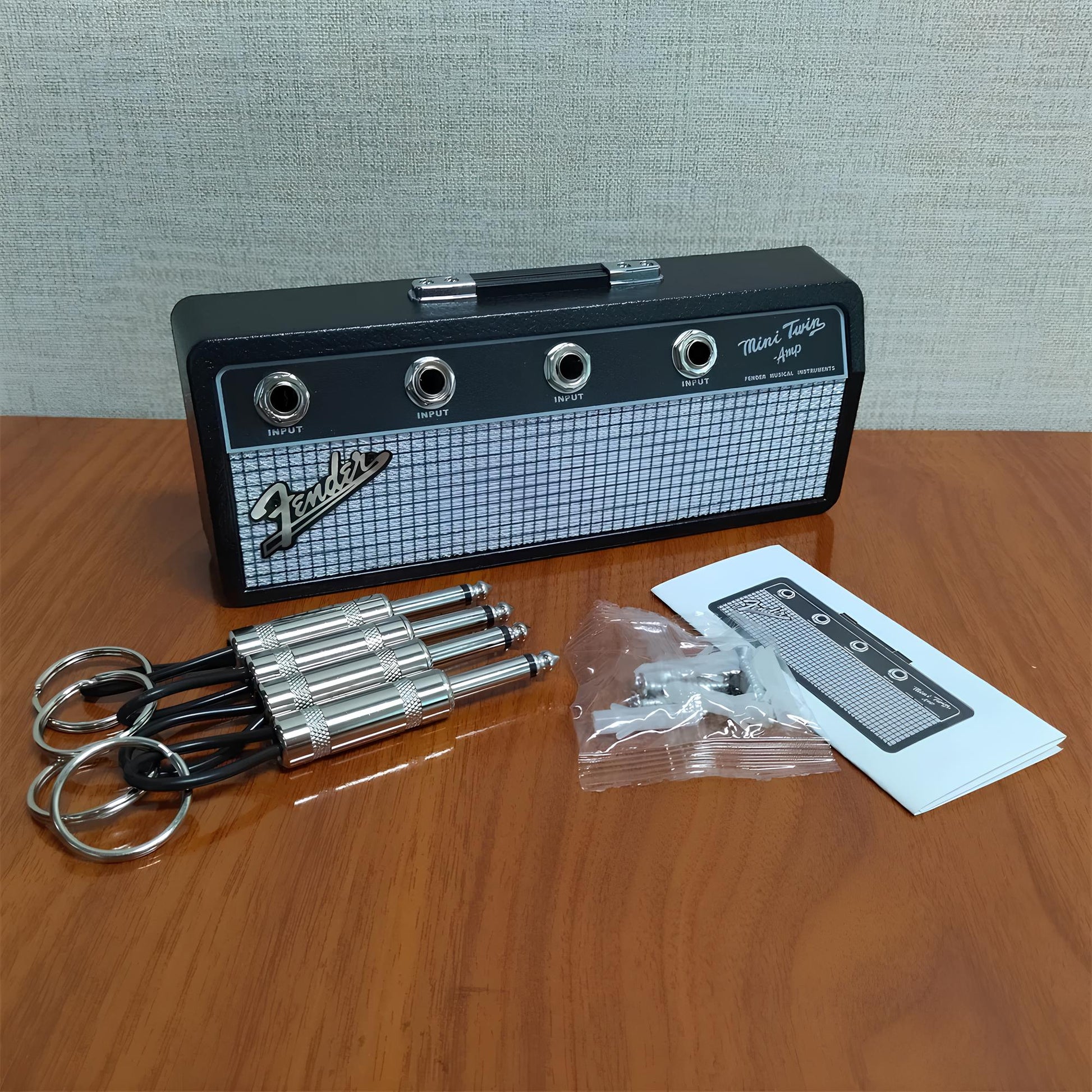 Fender Guitar Amp "Jack Rack" Key Holder - Homevalley.co.uk