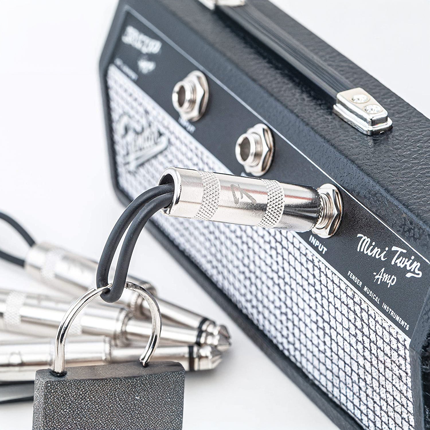 Fender Guitar Amp "Jack Rack" Key Holder - Homevalley.co.uk