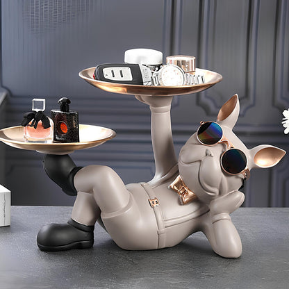 French Bulldog Resin Storage Ornament - Homevalley.co.uk