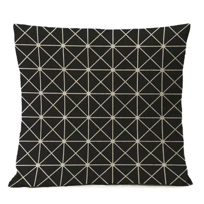 Geometric Pattern Cushion Cover - Homevalley.co.uk