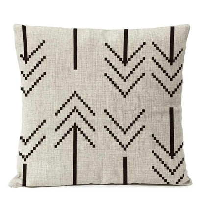 Geometric Pattern Cushion Cover - Homevalley.co.uk