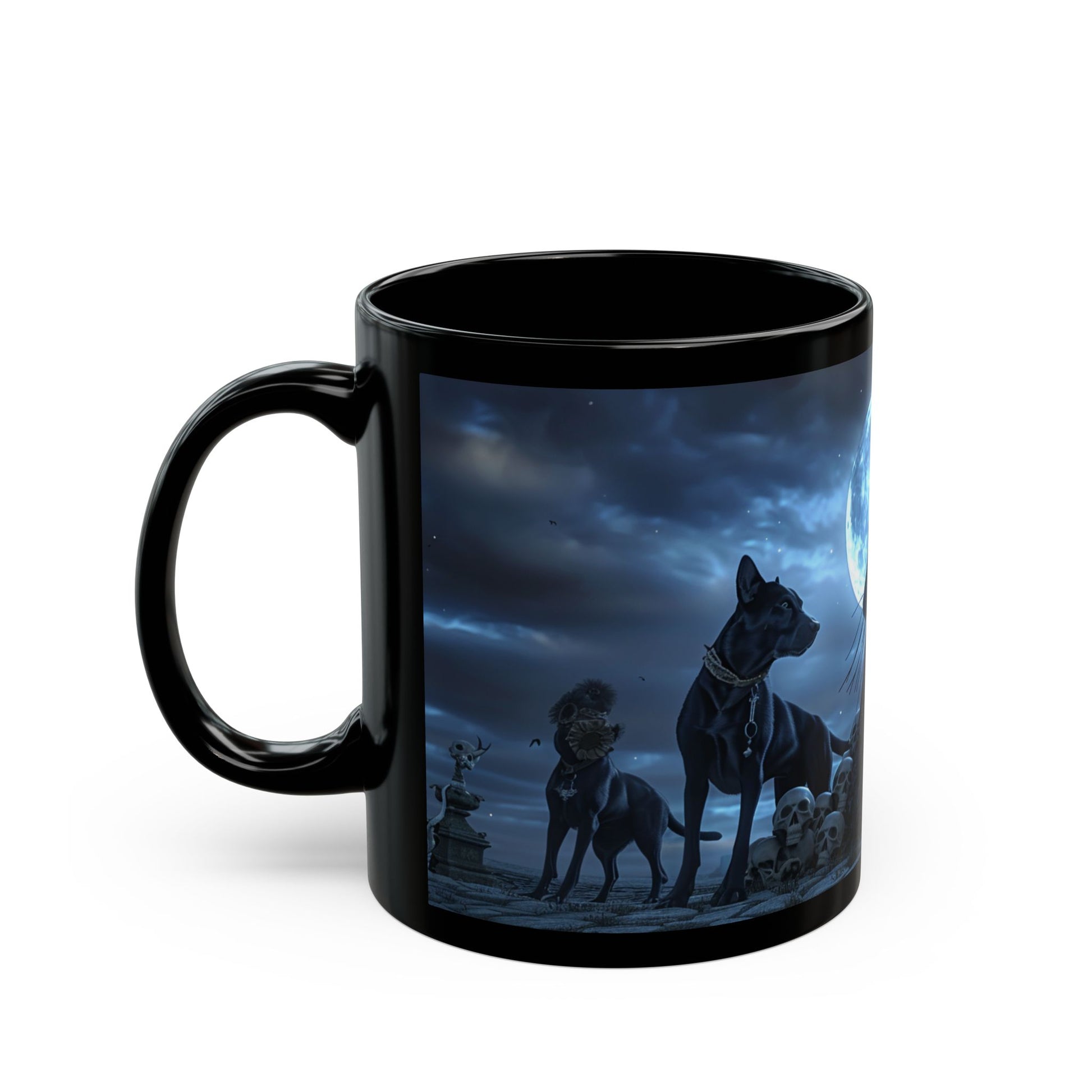 Hecate The Goddess of Crossroads, Magick and Witchcraft, Occult, Black Coffee Mug, HecateTea Cup (11oz, 15oz) - Homevalley.co.uk