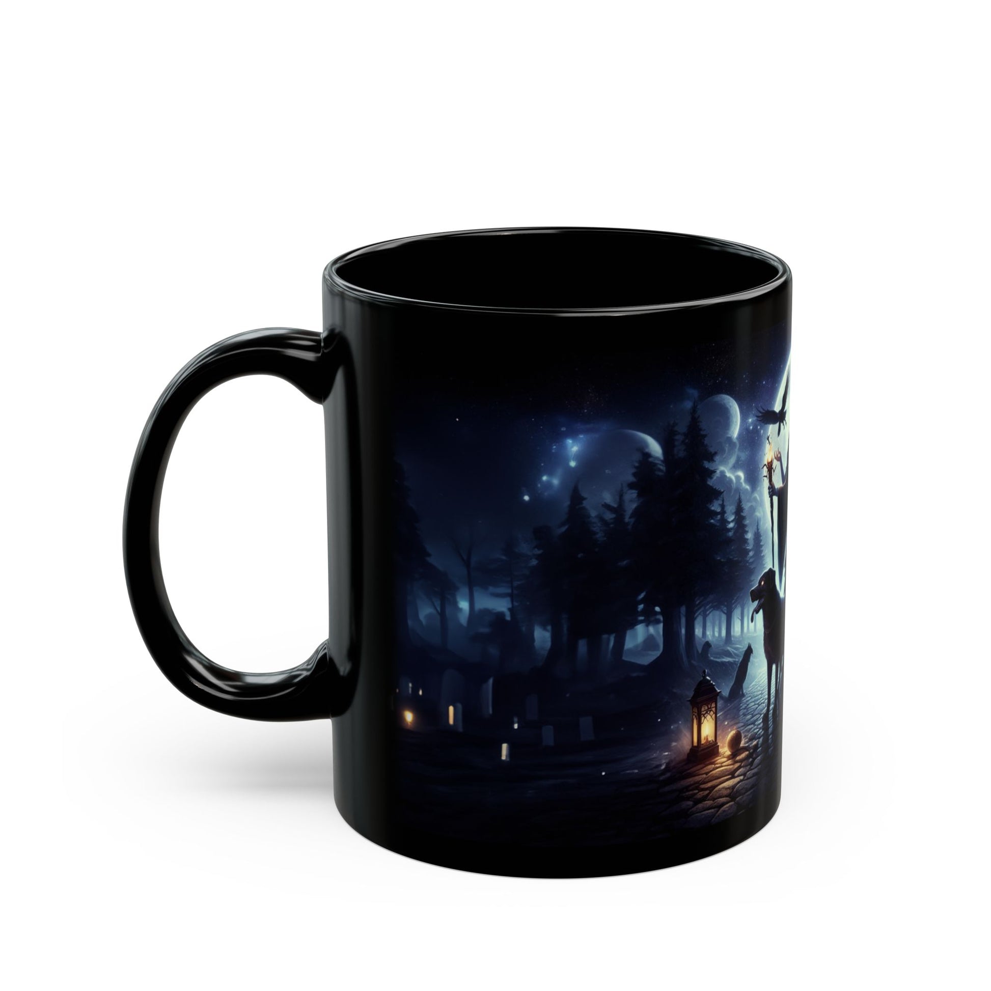Hecate The Goddess of Crossroads, Magick, Witchcraft, Occult, Black Mug,11oz - Homevalley.co.uk