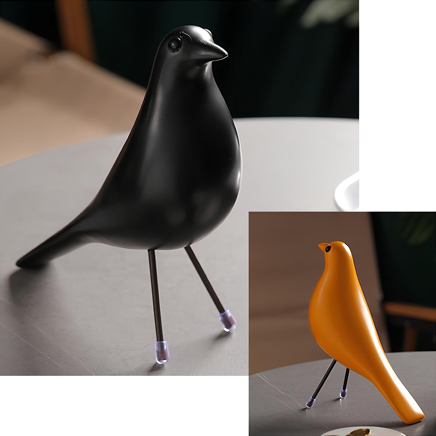 Nordic Bird Resin Figurine - Homevalley.co.uk
