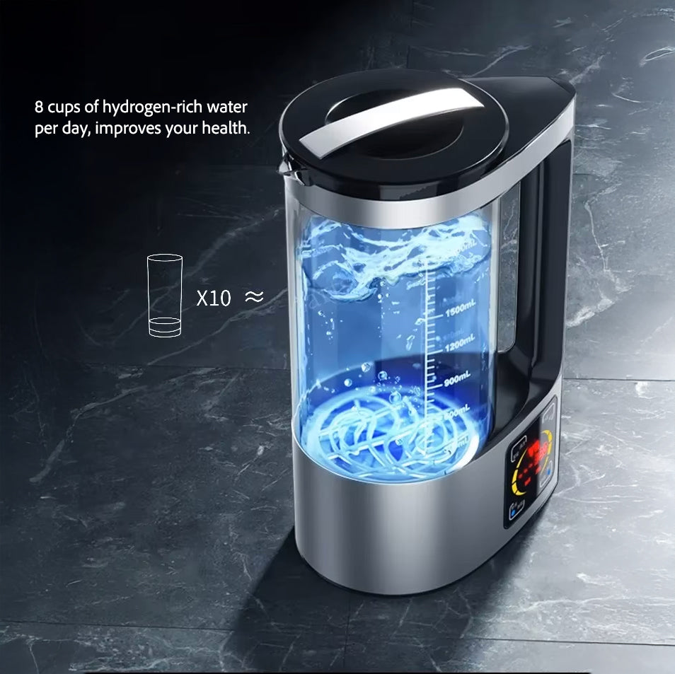 Hydrogen-rich Generator Electrolysis Water Heating Machine Kettle 2L - Homevalley.co.uk
