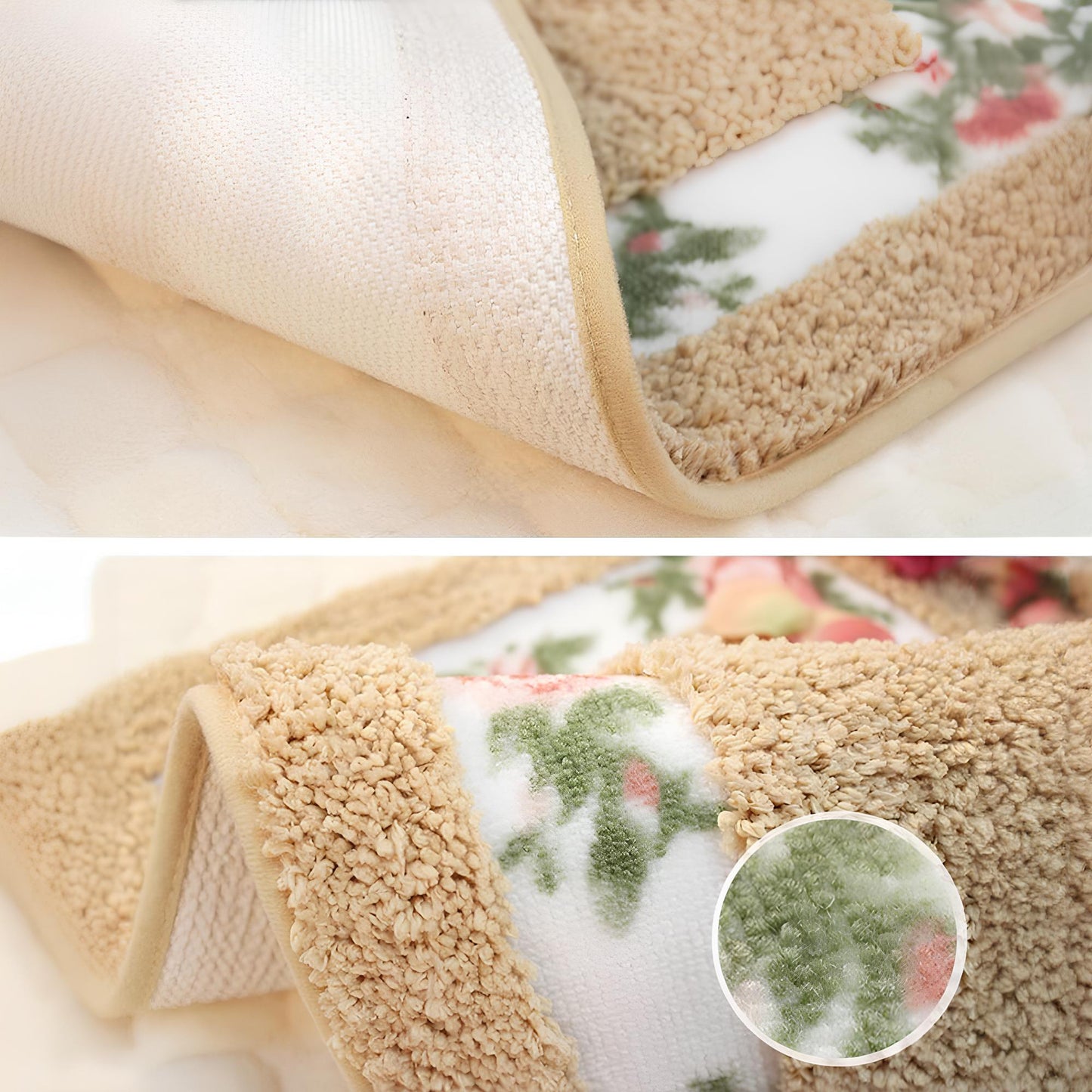 Pastel Colour Anti-Slip Floor Bathroom Mat – Soft, Stylish, and Safe for Your Home - Homevalley.co.uk