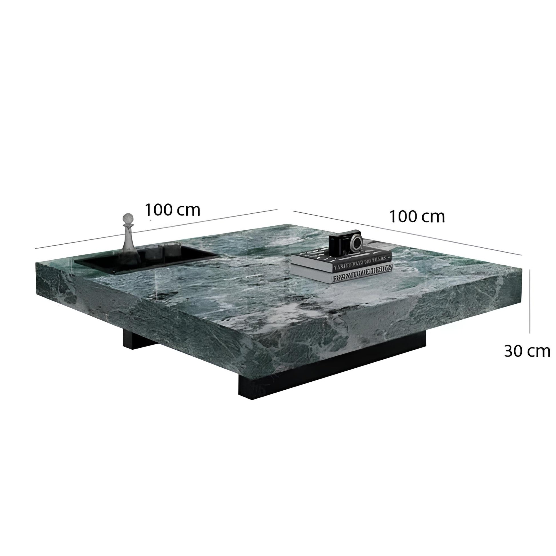 Italian Luxury Marble Top Coffee Table - Homevalley.co.uk