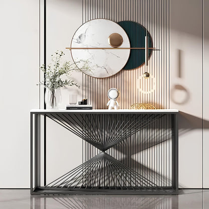 Italian Style Luxurious Rectangular Console Table - Homevalley.co.uk