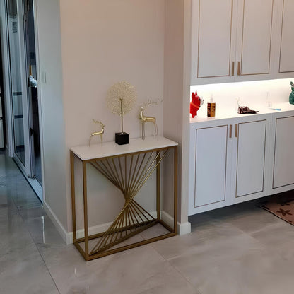 Italian Style Luxurious Rectangular Console Table - Homevalley.co.uk