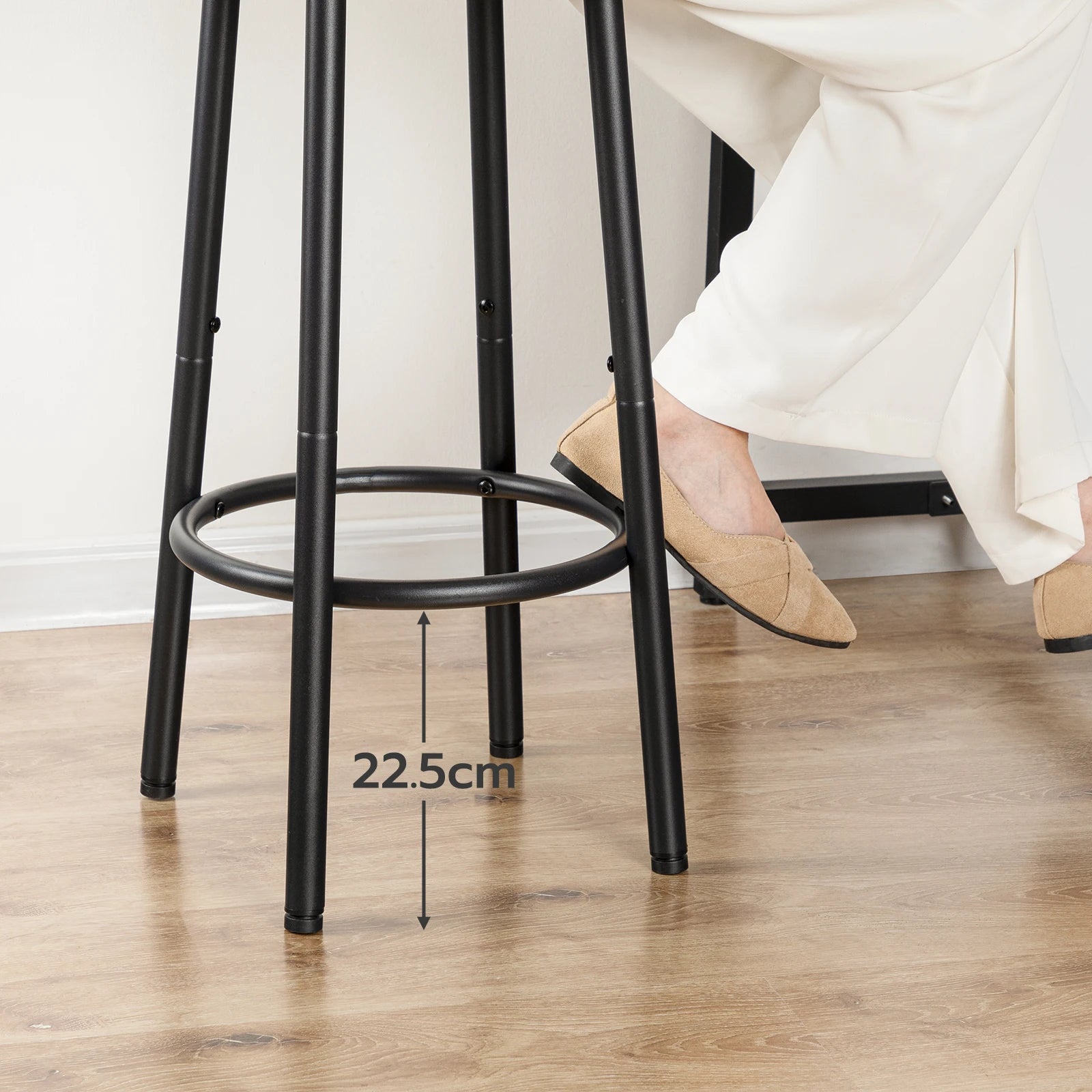 Kitchen Bar Stool, Set of 2 - Homevalley.co.uk