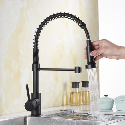 Kitchen Faucet, Stream Sprayer Nozzle, 360 Degree Rotation - Homevalley.co.uk