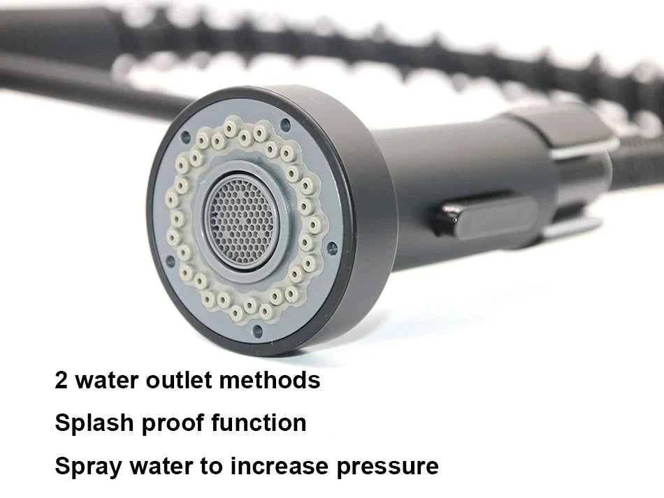 Kitchen Faucet, Stream Sprayer Nozzle, 360 Degree Rotation - Homevalley.co.uk