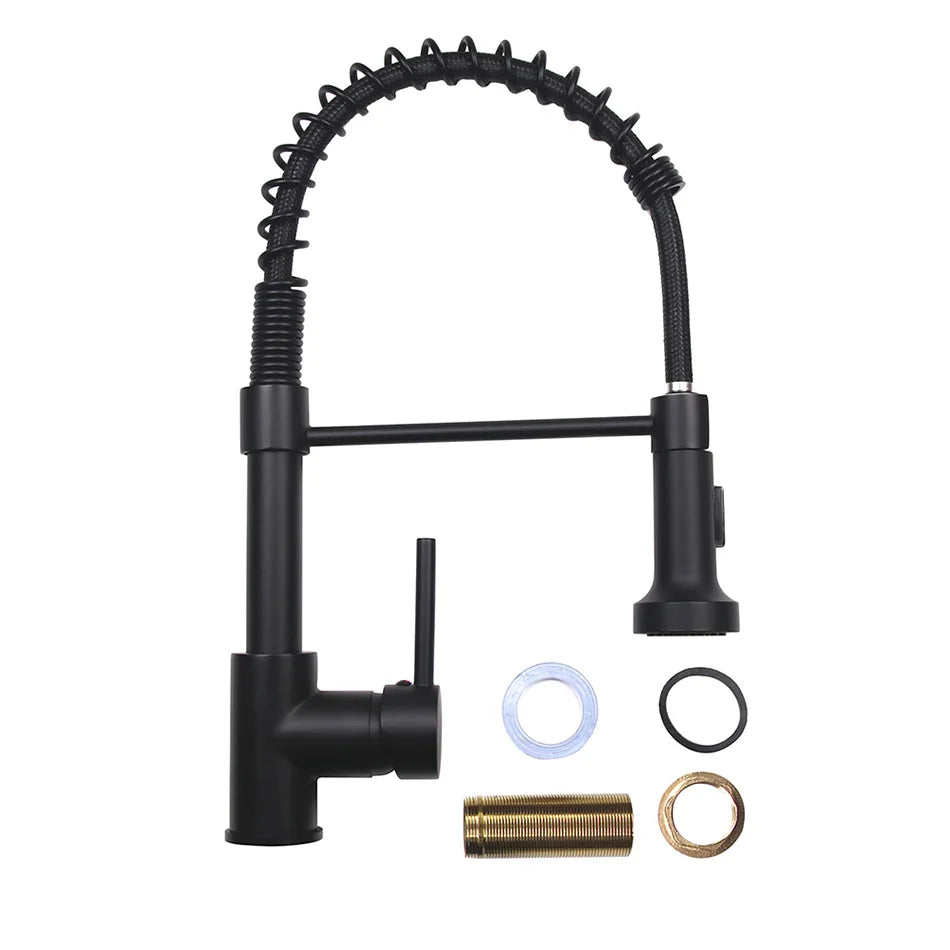 Kitchen Faucet, Stream Sprayer Nozzle, 360 Degree Rotation - Homevalley.co.uk