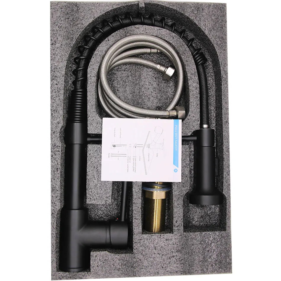 Kitchen Faucet, Stream Sprayer Nozzle, 360 Degree Rotation - Homevalley.co.uk