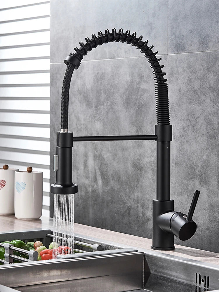 Kitchen Faucet, Stream Sprayer Nozzle, 360 Degree Rotation - Homevalley.co.uk