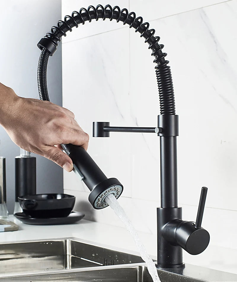 Kitchen Faucet, Stream Sprayer Nozzle, 360 Degree Rotation - Homevalley.co.uk