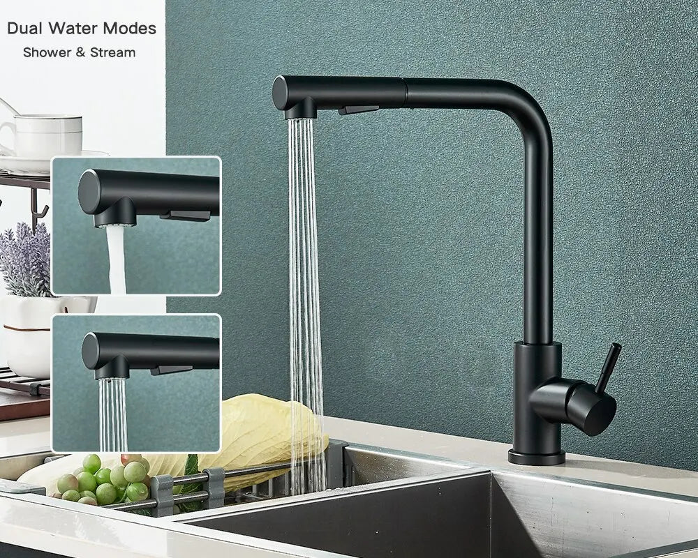 Kitchen Sink Faucet, 2 Modes - Homevalley.co.uk