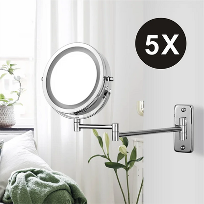 LED Smart Magnifying Bathroom Mirror - Homevalley.co.uk
