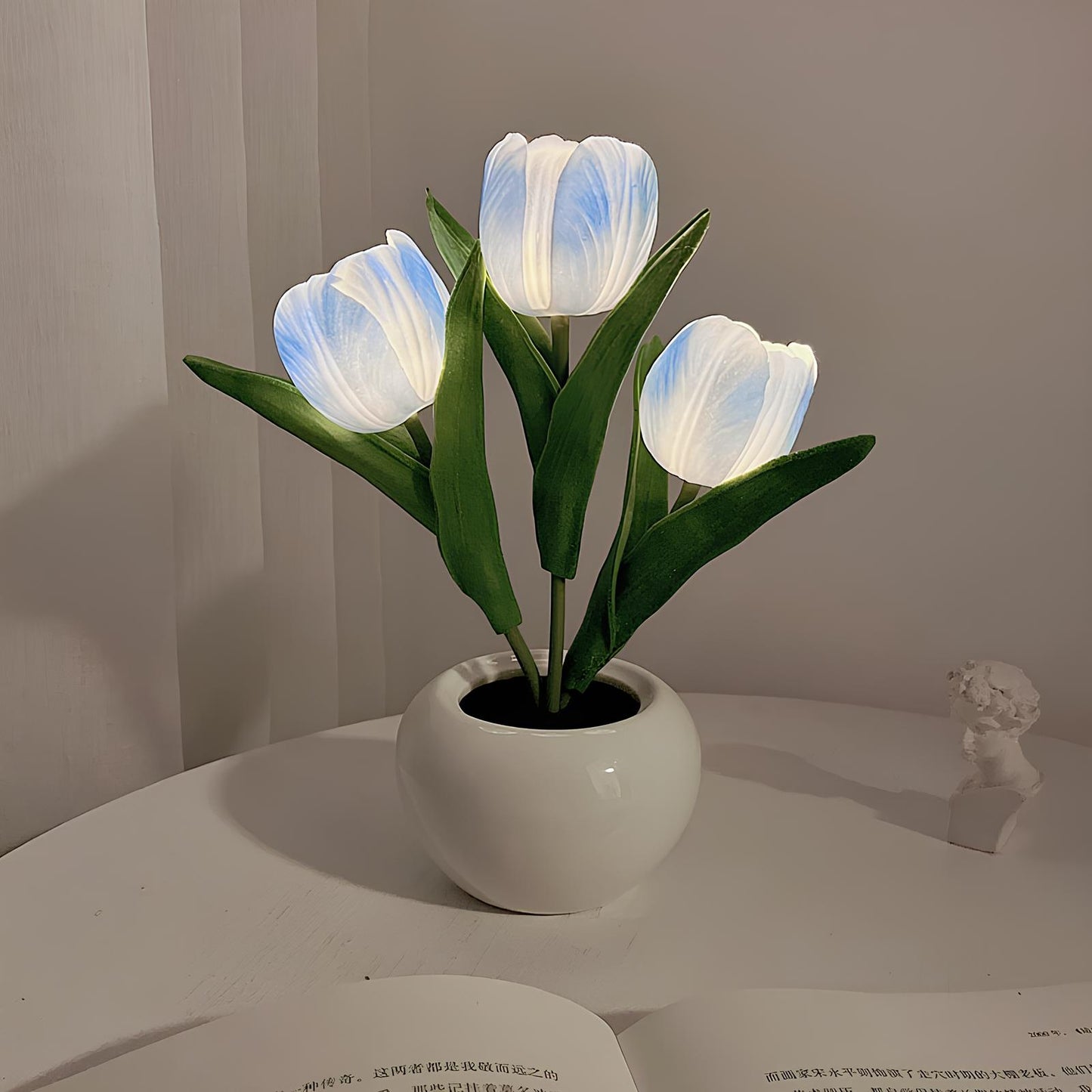 LED Tulip Night Light Table Bedside Lamp - Homevalley.co.uk