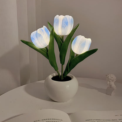 LED Tulip Night Light Table Bedside Lamp - Homevalley.co.uk