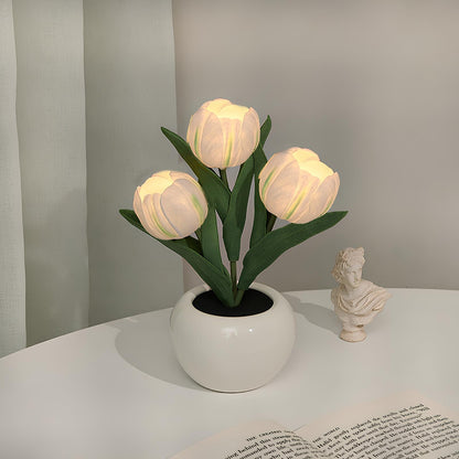 LED Tulip Night Light Table Bedside Lamp - Homevalley.co.uk