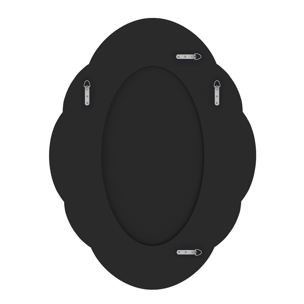 LUVODI Cloud-shape Crushed Diamonds Accent Decorative Wall Mirror - Homevalley.co.uk