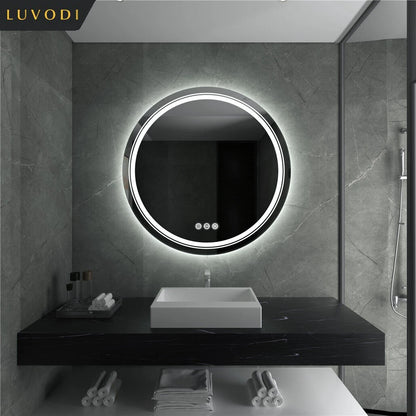 LUVODI Waterproof Dimmable LED Defog Bathroom Mirror - Homevalley.co.uk