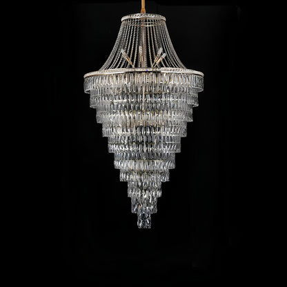 Luxurious Crystal Staircase Chandelier - Homevalley.co.uk