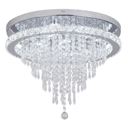 Luxury Crystal Chandelier with Remote Control - Homevalley.co.uk
