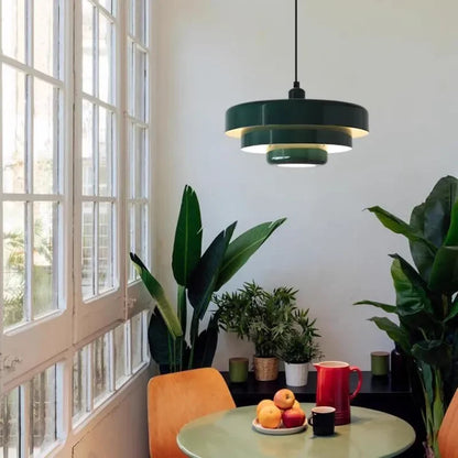Macaron Carbon Steel Aluminum Nordic LED Pendant Light - Homevalley.co.uk