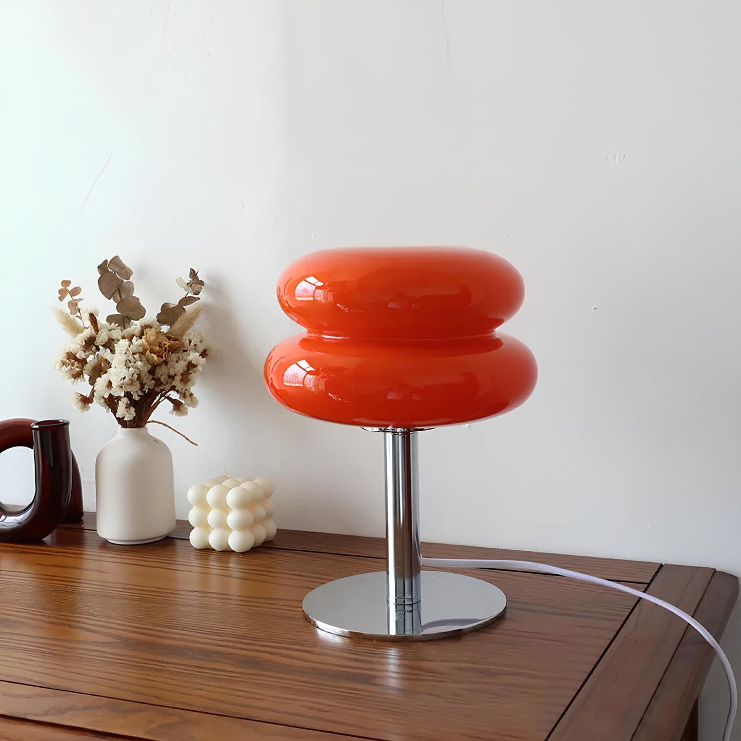 Macaron Glass Donut Table Lamp - Homevalley.co.uk