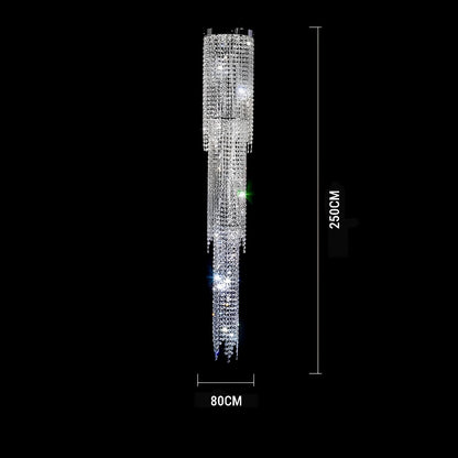 Magnificent Staircase Crystal Chandelier - Homevalley.co.uk