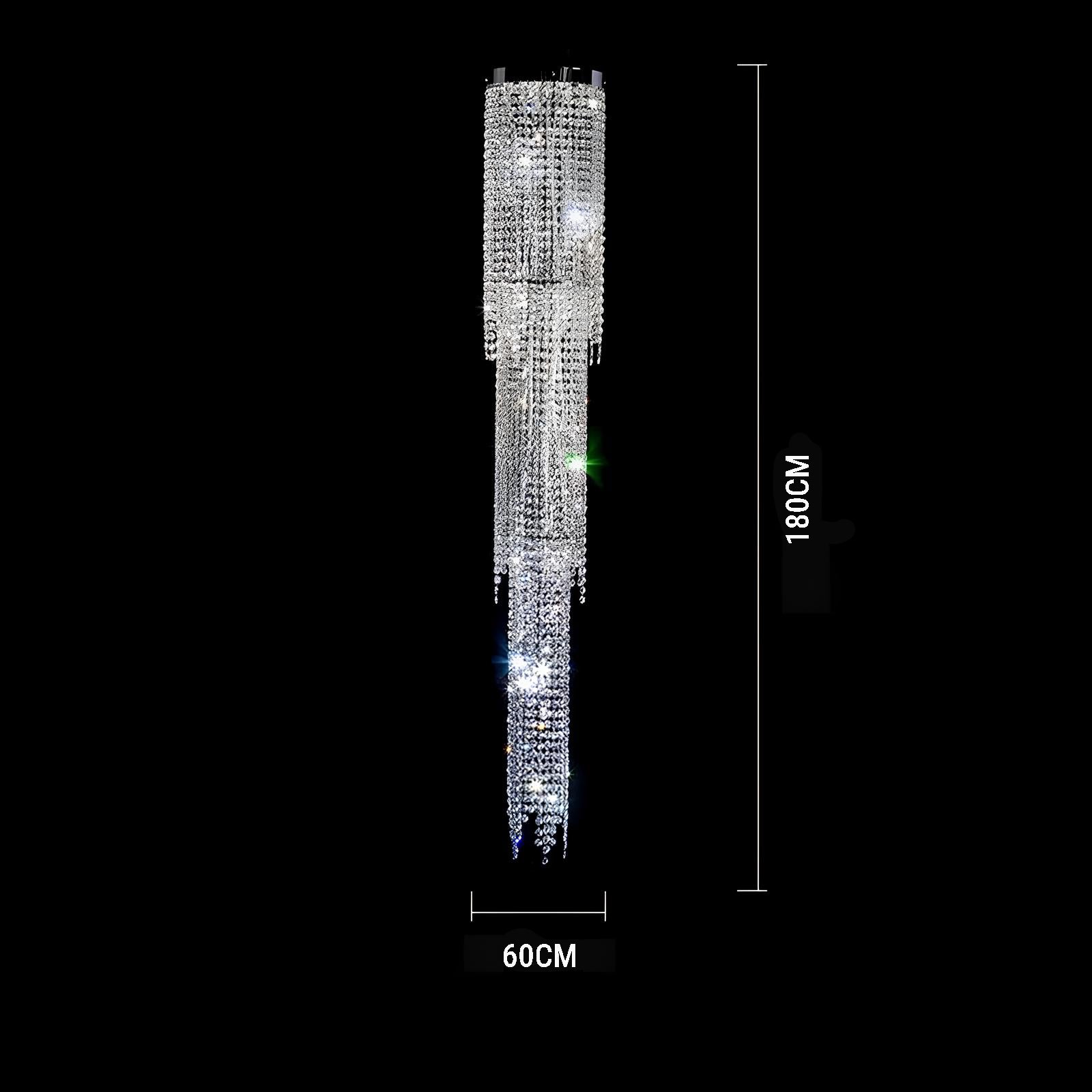Magnificent Staircase Crystal Chandelier - Homevalley.co.uk