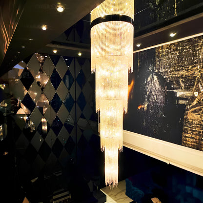 Magnificent Staircase Crystal Chandelier - Homevalley.co.uk
