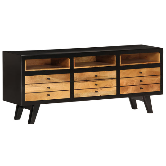 Mango Wood TV Cabinet Stand - Homevalley.co.uk