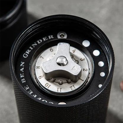 Manual Stainless Steel Professional Double Bearing Coffee Grinder - Homevalley.co.uk