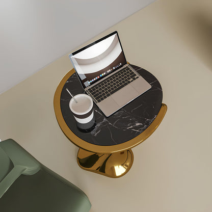 Marble Electroplated Coffee Table - Homevalley.co.uk