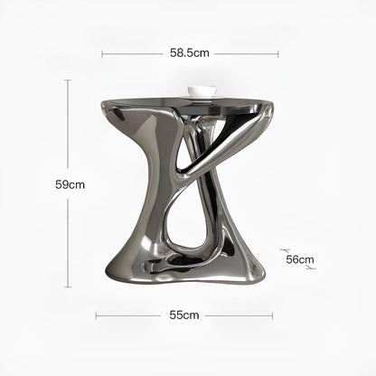 Marble Electroplated Coffee Table - Homevalley.co.uk