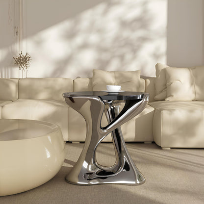 Marble Electroplated Coffee Table - Homevalley.co.uk