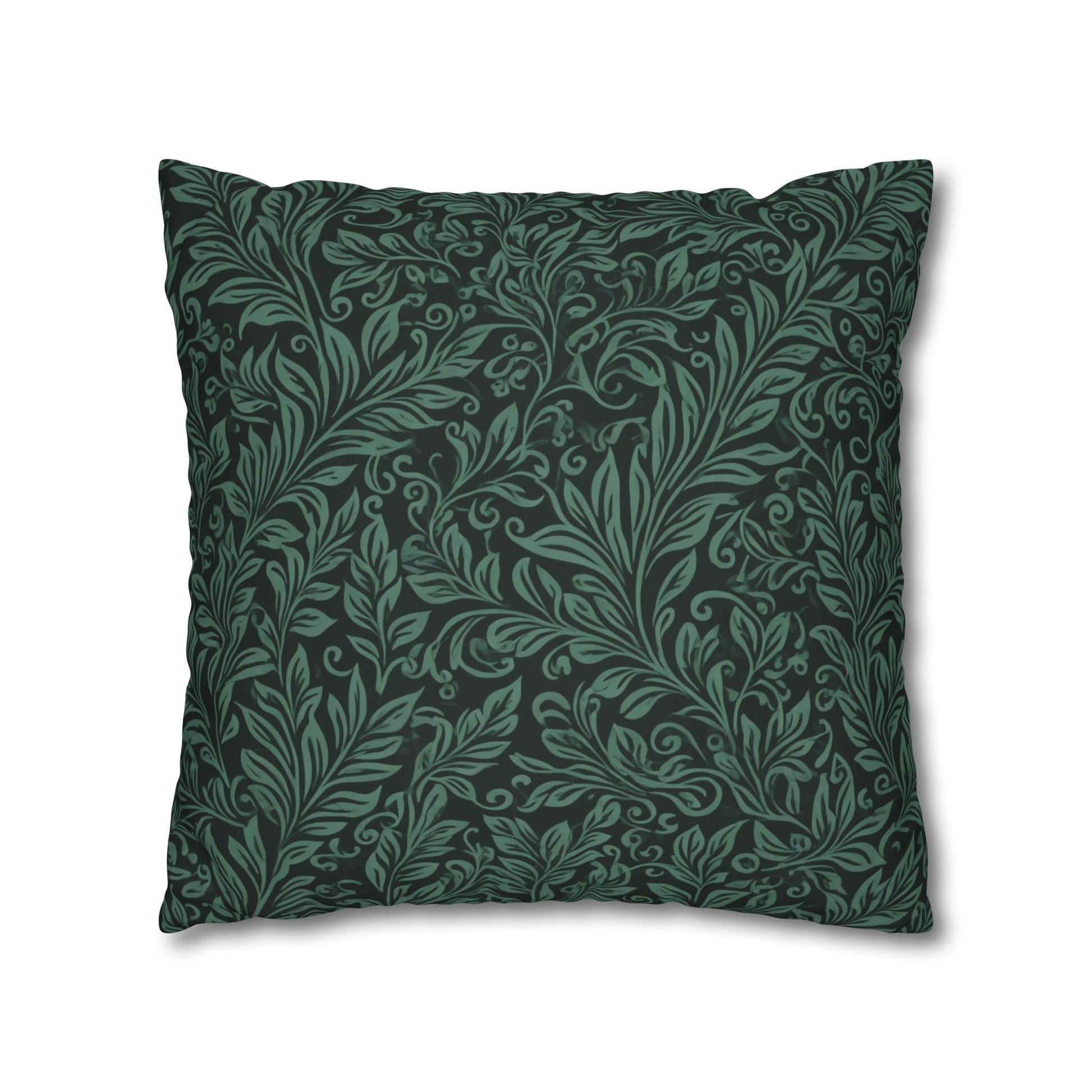 Marigold Flowers Cushion Cover, Orange Flowers Cushion Cover, Floral Pillow, Botanical Pillow - Homevalley.co.uk