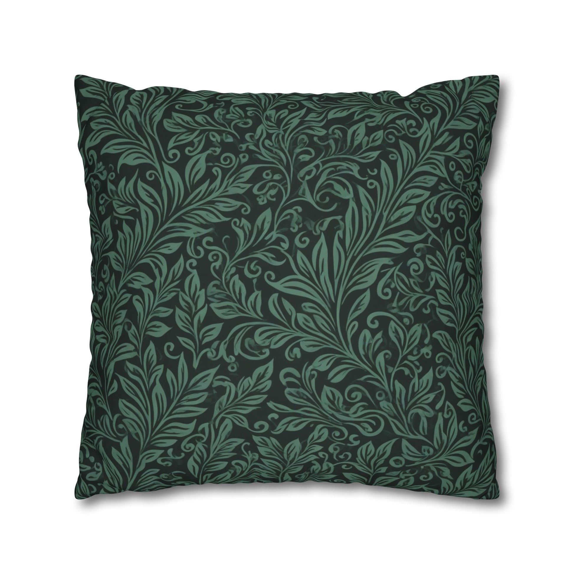 Marigold Flowers Cushion Cover, Orange Flowers Cushion Cover, Floral Pillow, Botanical Pillow - Homevalley.co.uk