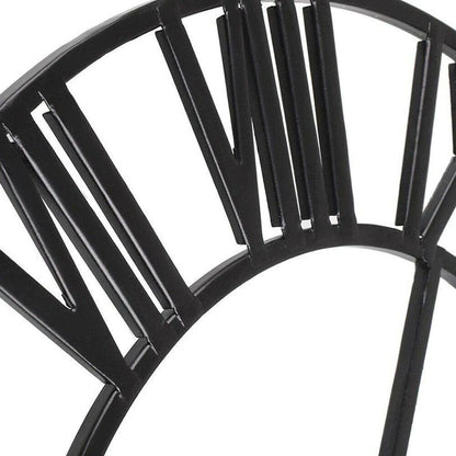 Modern 3D Large Wall Clock with Roman Numerals - Homevalley.co.uk