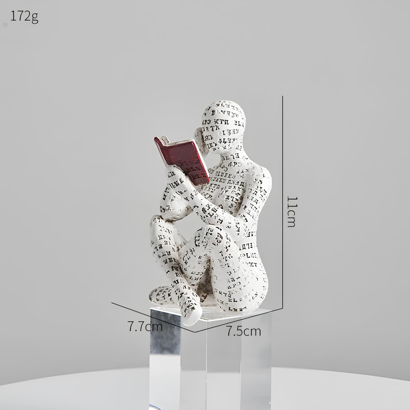 Modern Reading Egyptian Mummy Ornament Figurine - Homevalley.co.uk