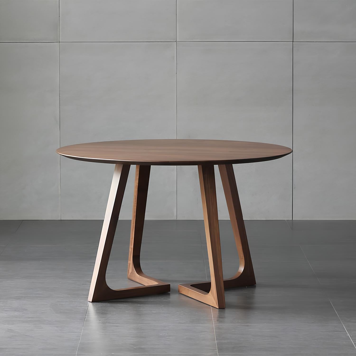 Modern Round Dining Table - Homevalley.co.uk