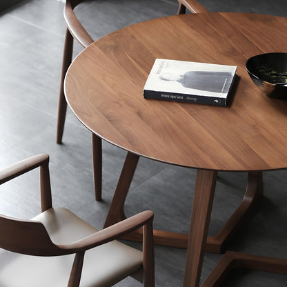 Modern Round Dining Table - Homevalley.co.uk