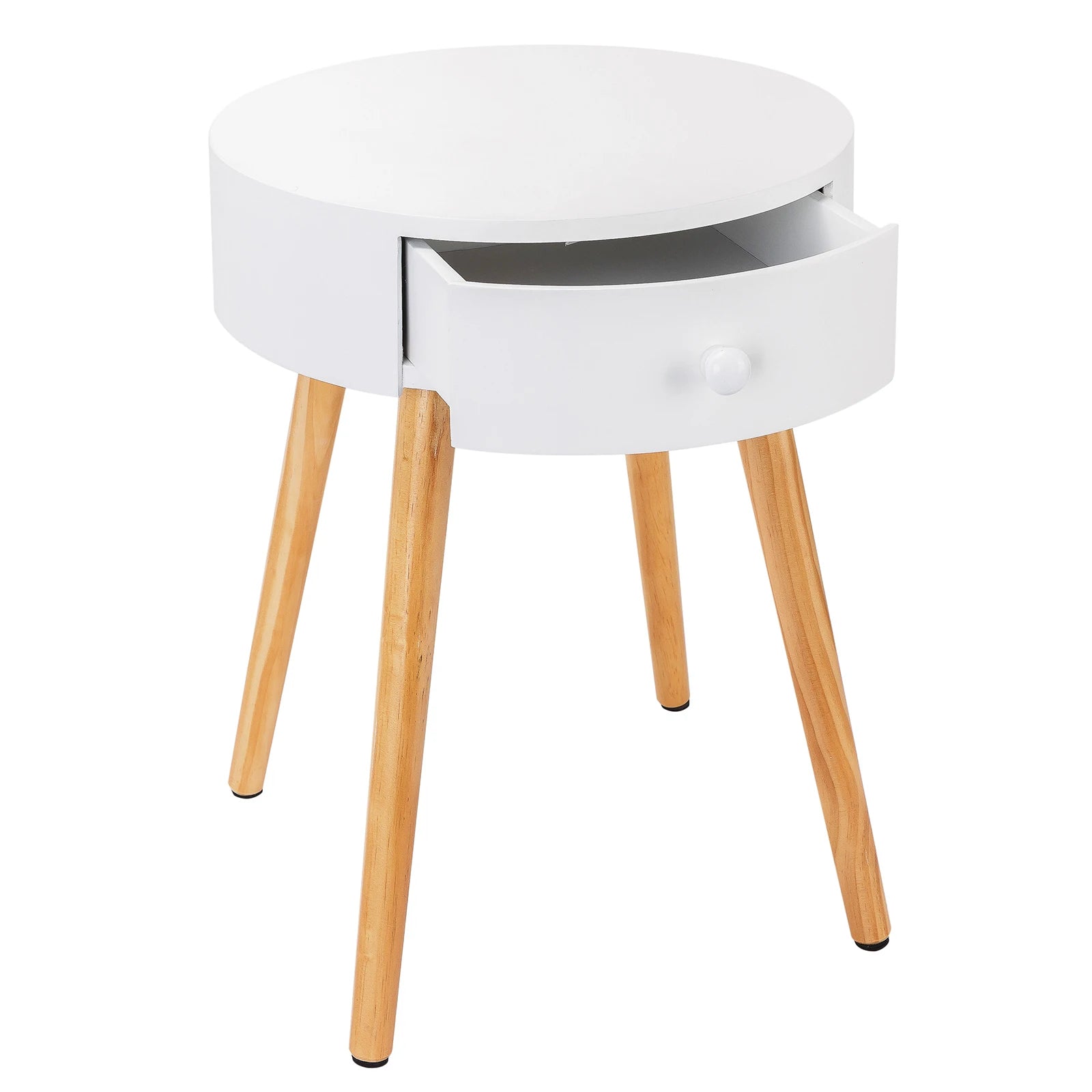 Modern side tables nightstands with drawer - Homevalley.co.uk